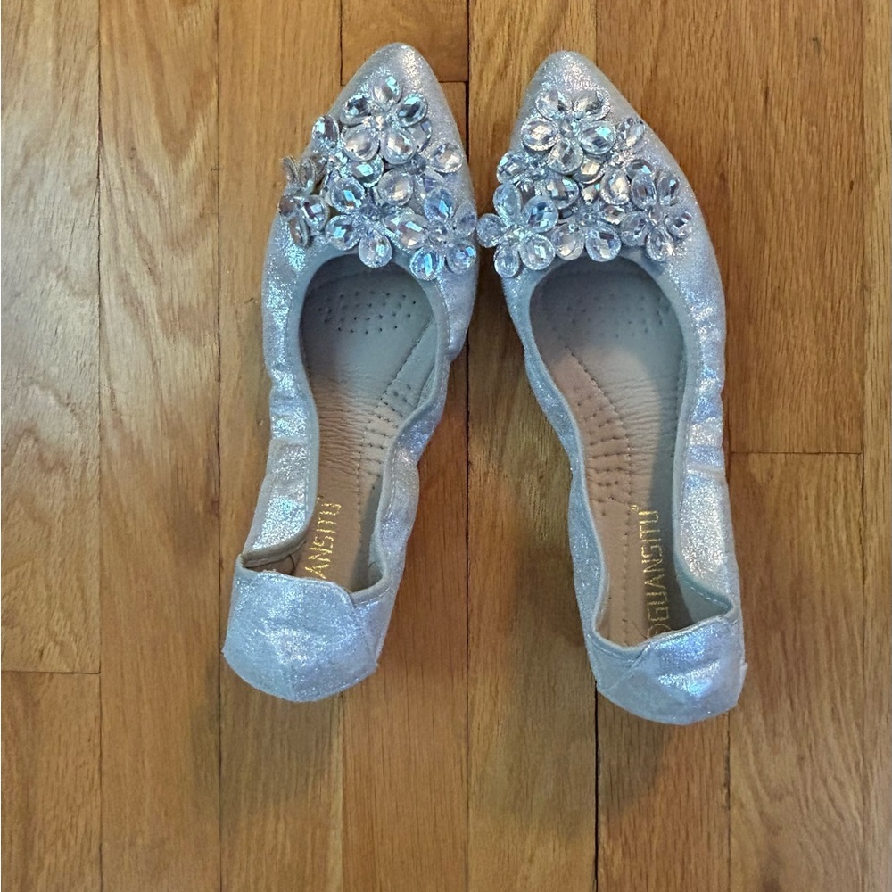 Guansitu Embellished Ballet Flats